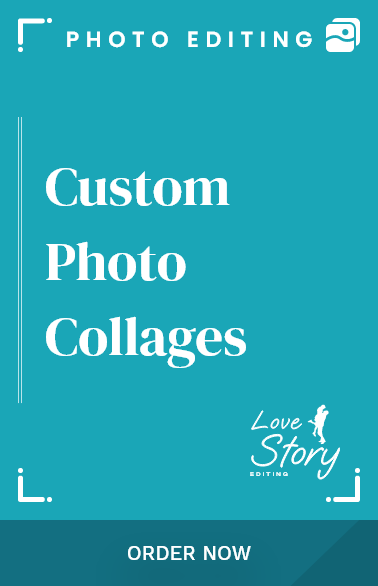 custom wedding photo collage